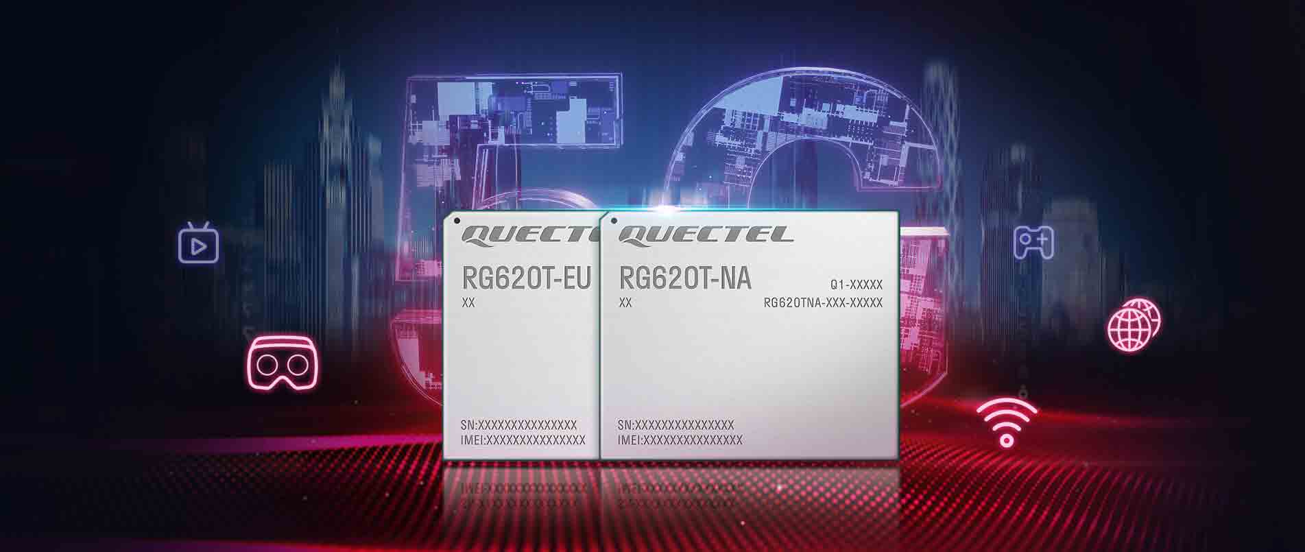 赋能全球5G FWA 市。琾p电子游戏官方网站基于MediaTek T830发布全新5G R16模组RG620T